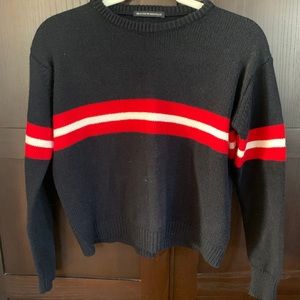 Red Stripe Brandy Melville Sweater